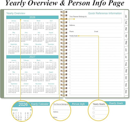 2026 Planner - Planner 2026 from January 2026 - December 2026, Weekly & Monthly - Image 5