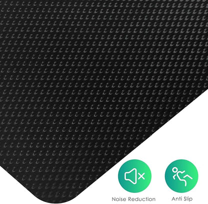 Vicwe Gaming Chair Mat for Hard Floor, Anti-Slip Hard Floor Protector Rolling - Image 2