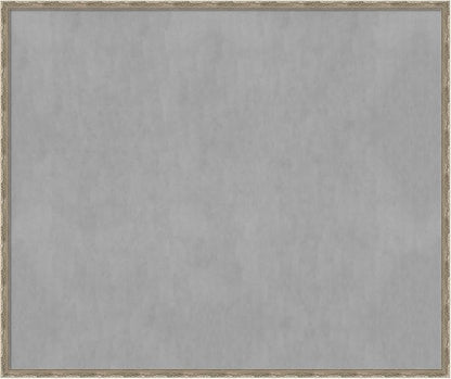Amanti Art Silver Framed Magnetic Board 42x50 Oversize Vision Board by AmantiArt