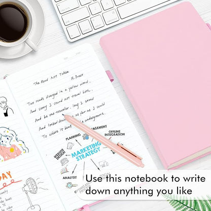 feela 12 Pack Notebooks Journals Bulk, Hardcover Notebook Classic Ruled Lined - Image 4