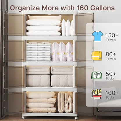 UAMFURI Extra Large Stackable Storage Bins - Image 2
