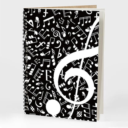 MAXCURY Blank Sheet Music Composition Manuscript Staff Paper Art Music Notebook - Image 8