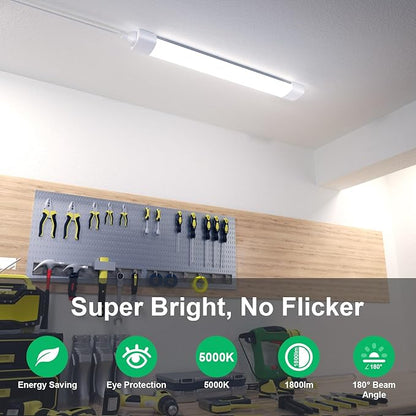 Modlicht Under Cabinet Lighting 1.4FT 5000K Linkable Closet Plug in Lights - Image 2