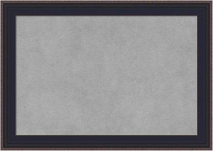 Amanti Art Black Framed Magnetic Board 15x21 Small Vision Board by AmantiArt