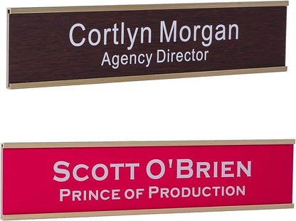 Personalized Office Engraved Name Plate - Image 4