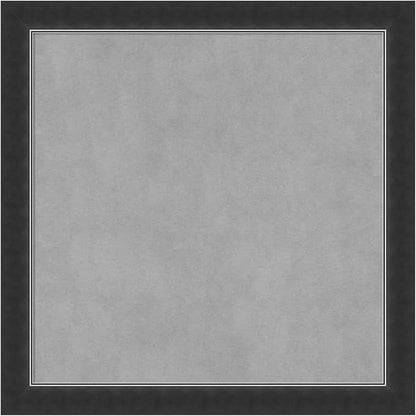 Amanti Art Black Framed Magnetic Board 23x23 Medium Vision Board by AmantiArt