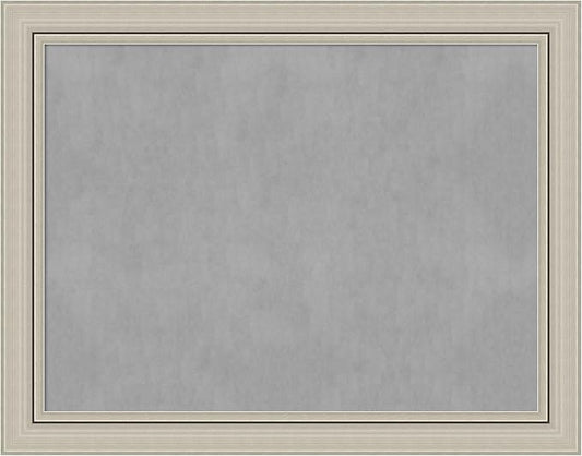 Amanti Art Silver Framed Magnetic Board 22x28 Medium Vision Board by AmantiArt