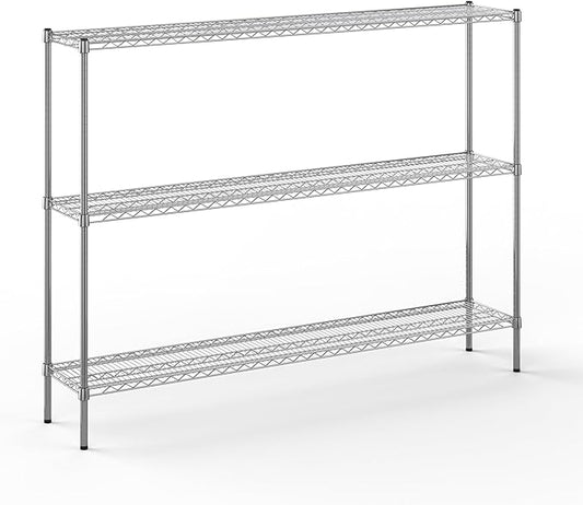 Regal Altair 14" Deep x 72" Wide x 54" Height Wire Shelving Kit | 3-Tier | NSF by Regal+Altair