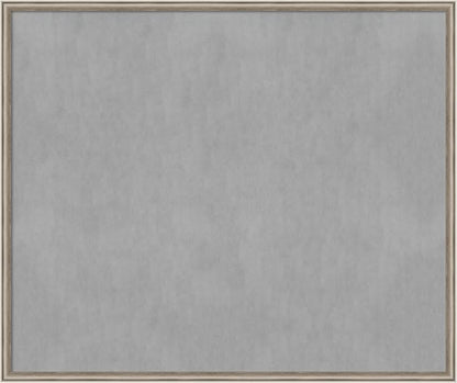 Amanti Art Silver Framed Magnetic Board 42x50 Oversize Vision Board by AmantiArt