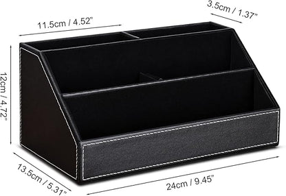 KINGFOM Pu Leather Desk Organizer - Image 3
