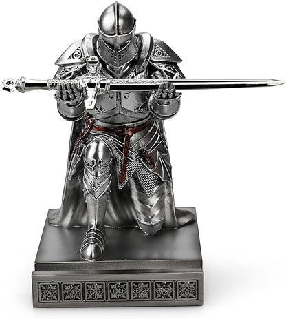 HDMbigmi King's Guard Leader Cloak Warrior Knight Pen Holder Mobile Phone Stand - Image 6