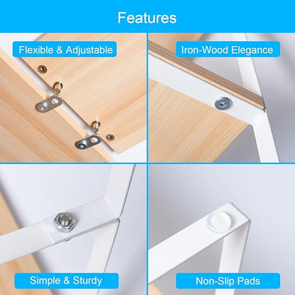 Golener Countertop Organizer Corner Shelf, 2 Tier Adjustable Stackable Corner - Image 7