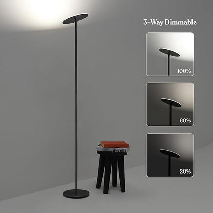 Brightech Sky LED Floor lamp, Torchiere Super Bright Floor Lamp - Image 6