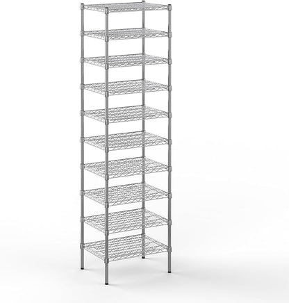 Regal Altair 18" Deep x 24" Wide x 86" Height Wire Shelving Kit | 10-Tier | NSF by Regal+Altair