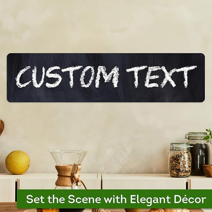 Custom Sign, Custom Street Sign, 11 Font Colors, 13 Font Styles, 4 Hole Options - Image 4