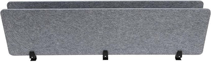 ReFocus Raw Clamp-On Acoustic Desk Divider Mounted Privacy Panel Set – Reduce - Image 7