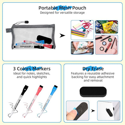 AGM Portable White Board Dry Erase Notebook, Small Travel Dry Erase Board - Image 7