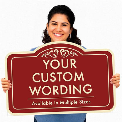 Personalized Custom Decorative Outdoor Metal Sign - Image 8
