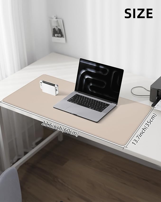 Non-Slip Desk Pad, Desk mat, Large Mouse Pad, Office Desk mat, Waterproof PU - Image 5