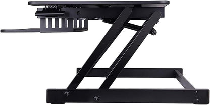 Rocelco 32" Height Adjustable Standing Desk Converter - Image 8