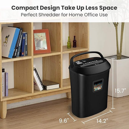 VidaTeco Paper Shredder 14-Sheet Cross-Cut Shredder - Image 7