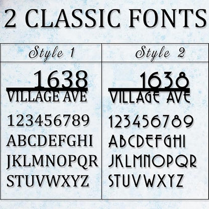 Metal House Numbers for Outside, Address Numbers for House, Address Signs for - Image 3