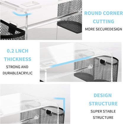 Label Roll Holder for Rolls and Fanfold Labels, Acrylic Label Holder for - Image 5