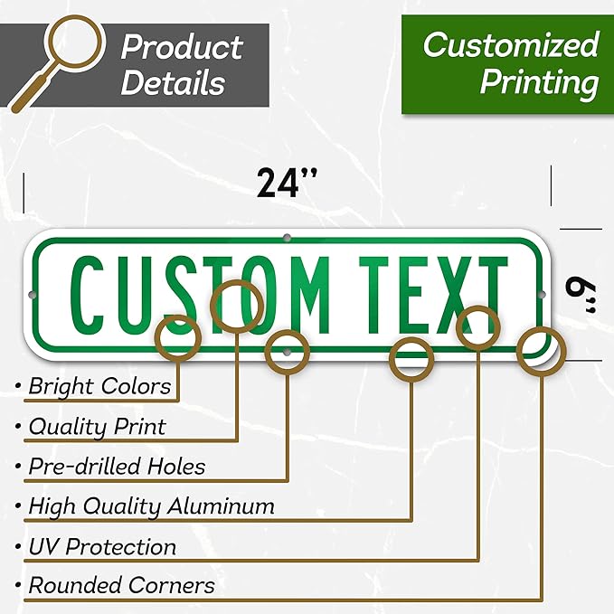 Custom Street Sign, Address Sign, 8 Colors, Reflective Option, Mounting Options - Image 8