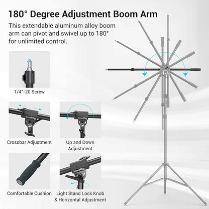 SmallRig 110"/9.2ft Photography Light Stand - Image 6