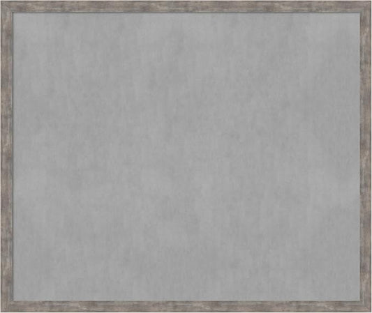 Amanti Art Silver Framed Magnetic Board 43x51 Oversize Vision Board by AmantiArt