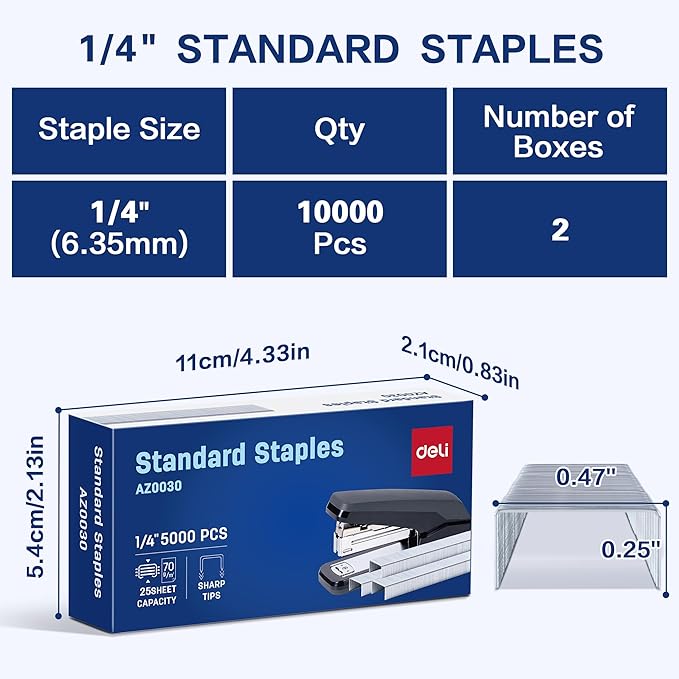 Deli Staples, 10000 Staples, Standard Staple - Image 2