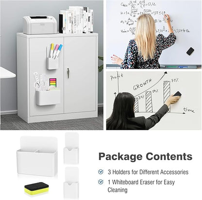 MoKo Magneitc Dry Erase Marker Holder Set, 1 Large - Image 2