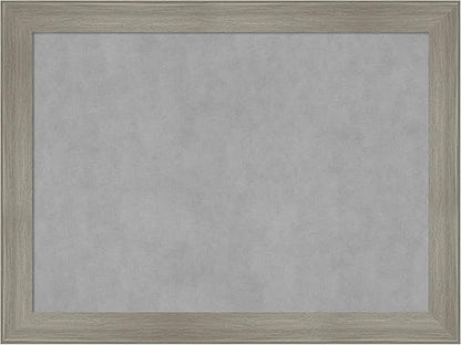 Amanti Art Grey Framed Magnetic Board 24x32 Medium Vision Board by AmantiArt