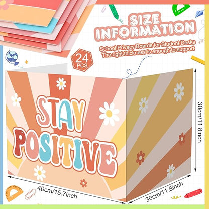 Honoson 24 Pcs Bulk Inspirational Privacy Folders - Image 2
