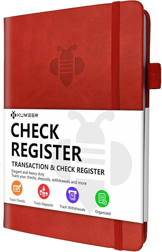 KUMEER Check Register – Elegant Check Registers by KUMEER
