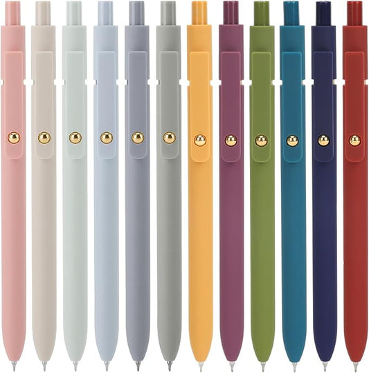 Ddaowanx Gel Pens, 0.5mm Quick Dry Black Ink Pens Fine Point Smooth Writing Pens by Ddaowanx