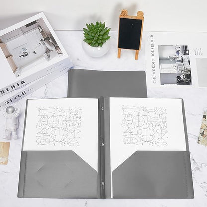 Lincia 100 Pcs Plastic Folders - Image 4