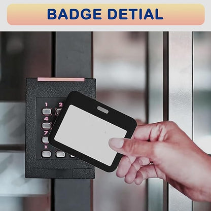 Custom Badge Holder ID Card Hold Case, Personalized Retractable Badges Holders - Image 6