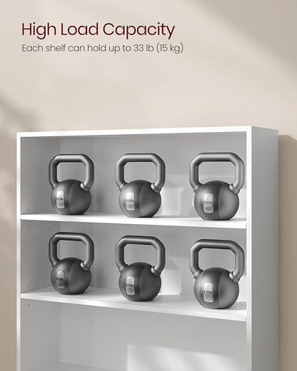 VASAGLE Set of 2 Bookshelves, 31.5 Inches Wide, 3-Tier Open Bookcases - Image 9