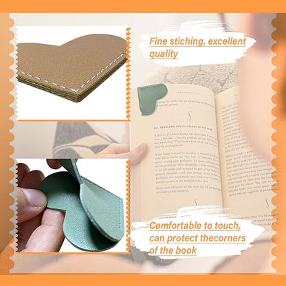 Leather Heart Bookmarks - Image 4