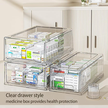 Sgoostood Pull Out Drawer Medicine Box - Image 3