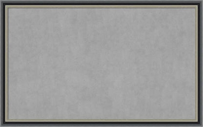 Amanti Art Black Framed Magnetic Board 27x43 Large Vision Board by AmantiArt