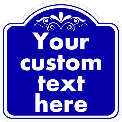 Custom Sign, Custom Indoor/Outdoor Decorative Sign，Aluminum Weatherproof Metal by HKSIGNS