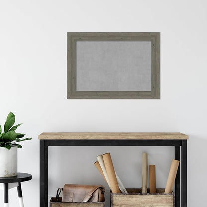 Amanti Art Grey Framed Magnetic Board 21x29 Medium Vision Board - Image 5
