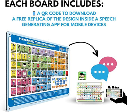 Weather-Proof Aluminum School Playground Communication Board - Image 5