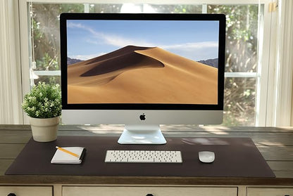 Vine Creations Leather Desk Mat 24" x 17", Desk Protector Mat, PU Leather Desk - Image 6