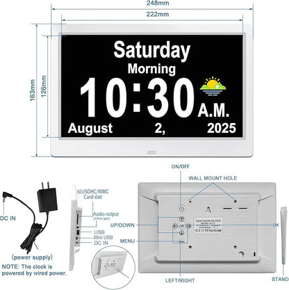 SSYA Dementia Clocks with Day and Date - Image 7