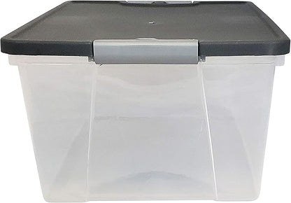 HOMZ 4-Pack Secure Latch, 15 Quart, and Office Organization - Image 9