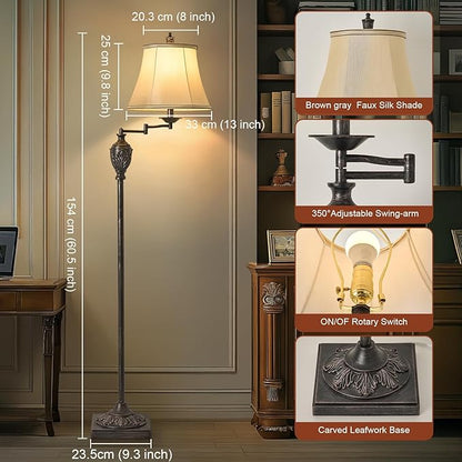 Traditional LED Floor Lamp - Image 3