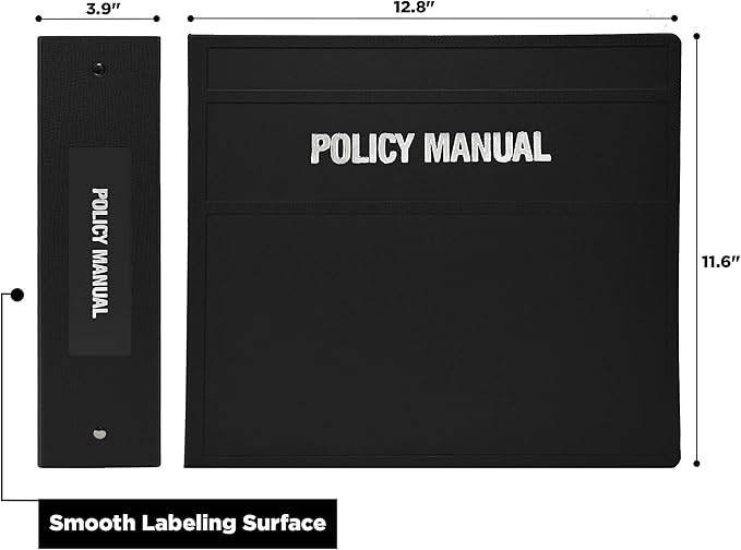 Carstens 4-Inch Heavy Duty Round Ring Binder - Image 3